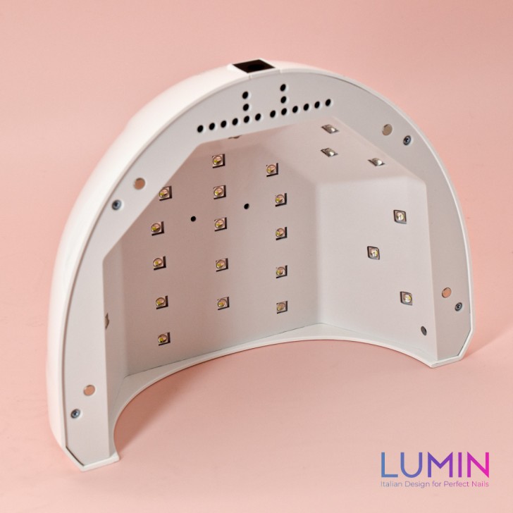 LUMIN QUARTZ Q1 UV LED 48W con Timer, Sensore automatico