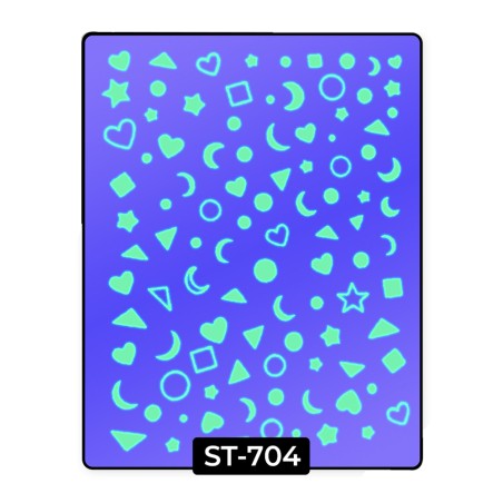 ADESIVI STICKERS FLUO - ST704