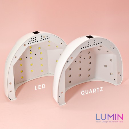 LUMIN QUARTZ Q1 UV LED 48W con Timer, Sensore automatico