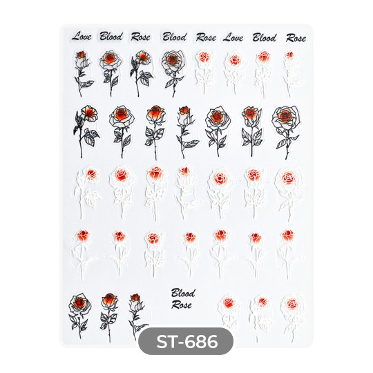 STICKERS ADESIVI - ST686