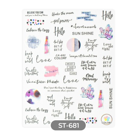 STICKERS ADESIVI - ST681