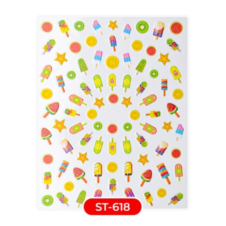 ADESIVI STICKERS ST618