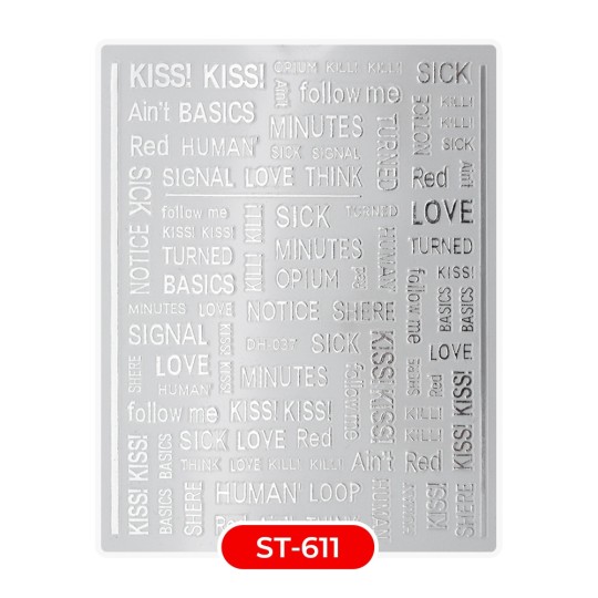 ADESIVI STICKERS ST611