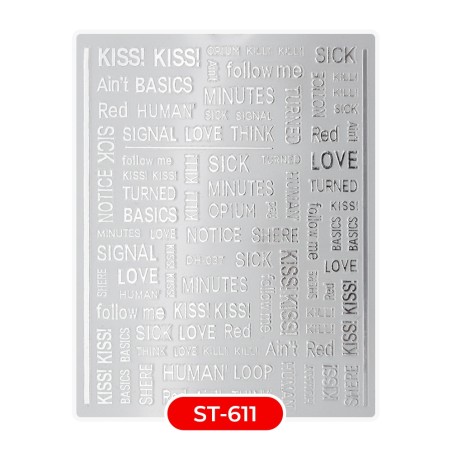 ADESIVI STICKERS ST611