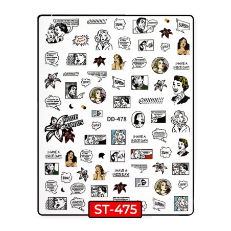 ADHESIVOS STICKERS FRASES - ST485