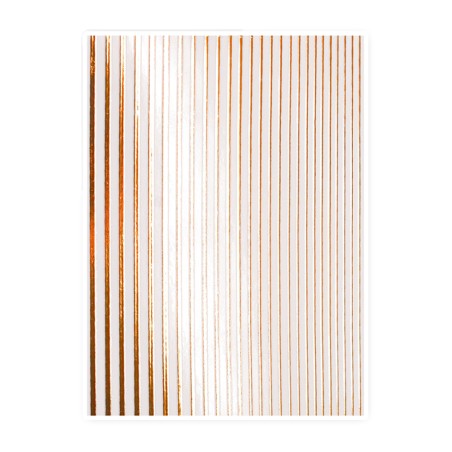 ADHESIVOS TIRAS STICKERS ST192 Rose gold- Bronce