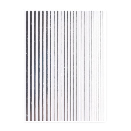 ADHESIVE STRIPES STICKERS ST188 silver