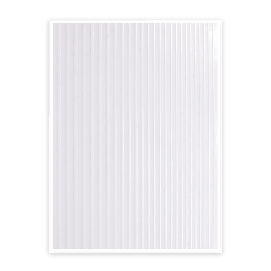 ADHESIVE STRIPES STICKERS ST190 white