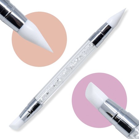 Silicone Brush Double Tip