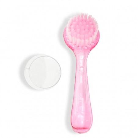 SPAZZOLA TONDA per unghie ROSA