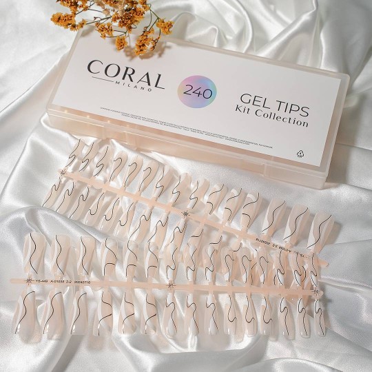 GEL TIPS - BALLERINA 30PZ Rhyme 2