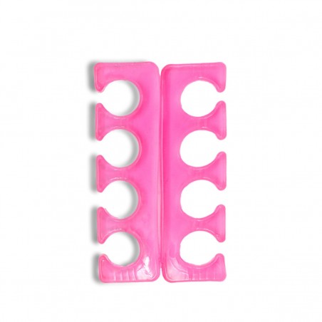 Séparateur de doigts en silicone pour pédicure - Rose Séparateur de doigts en silicone pour pédicure - Rose