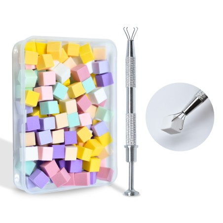 Boomer Sponge - Spugnette Babyboomer e pinza - Color