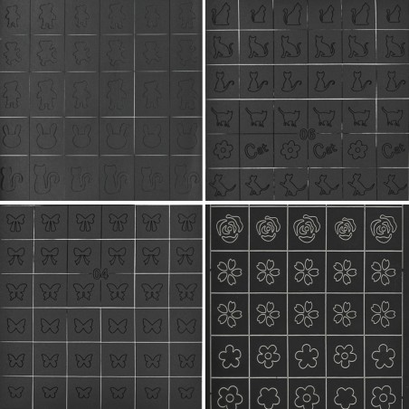 POCHOIR ST696 assorti