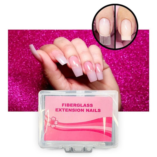 Fibra de vidrio para uñas - Fiberglass nails