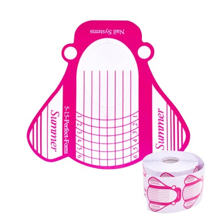 CARTINE MOSCA FUCSIA rotolo 500pz