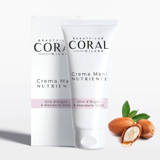 CREMA MANI CORAL Nutriente con Olio di Argan - 100ml