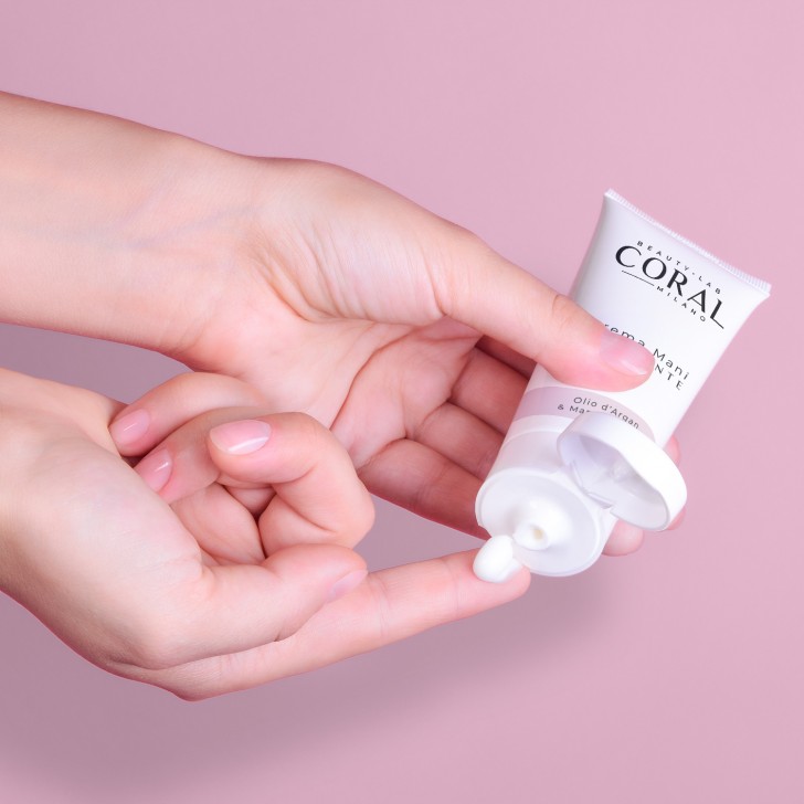 CREMA MANI CORAL Nutriente con Olio di Argan - 100ml