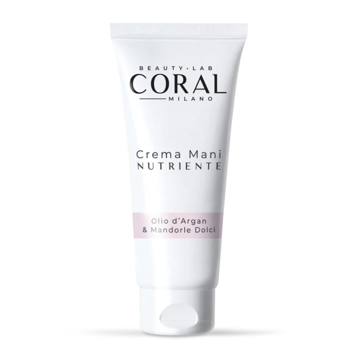 CREMA MANI CORAL Nutriente con Olio di Argan - 100ml