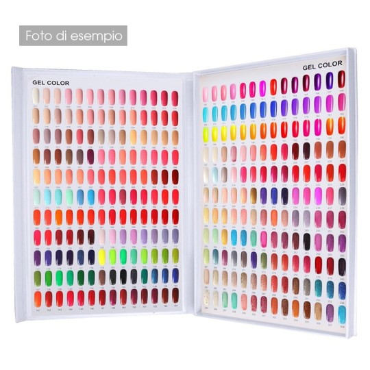 BOOK EXHIBITOR PALETTE COLORS 120 pcs LIGHT FUCHSIA - TIPS INCLUDED 2
