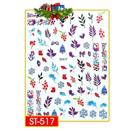 ADESIVI STICKERS NATALE - ST517