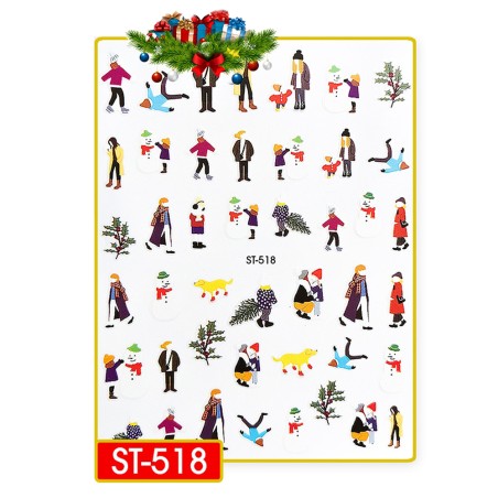 STICKERS CHRISTMAS - ST518