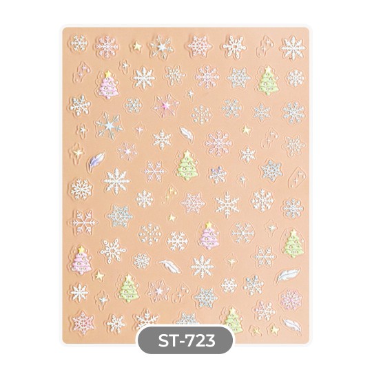 STICKERS ADHESIVOS NAVIDAD - ST723