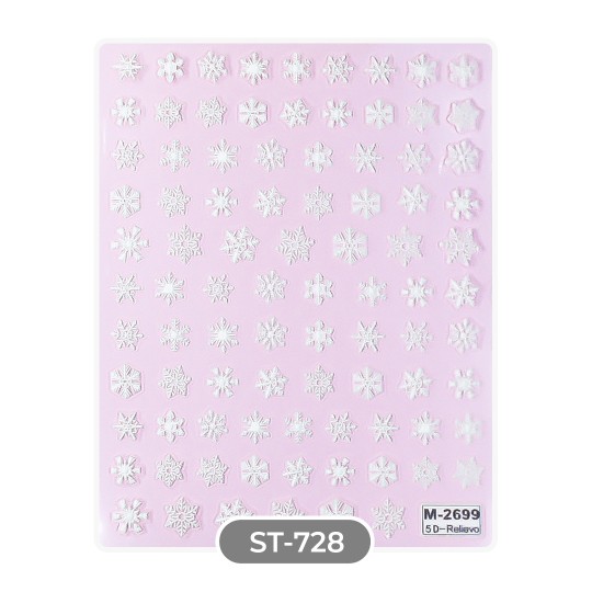 STICKERS ADESIVI NATALE - ST728