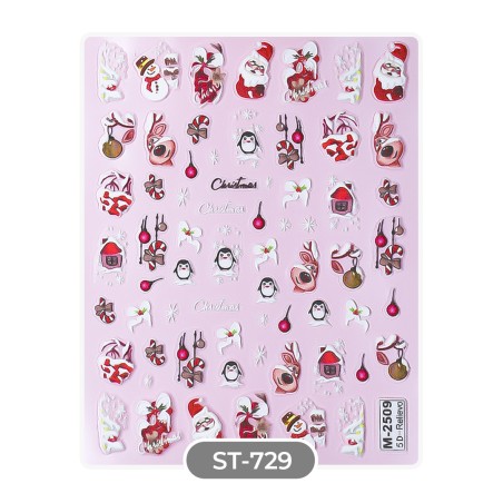 CHRISTMAS STICKERS - ST728 STICKERS