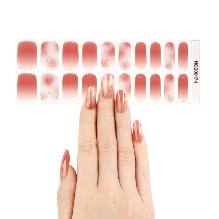 CORAL POP UV Gel Stripes - 063