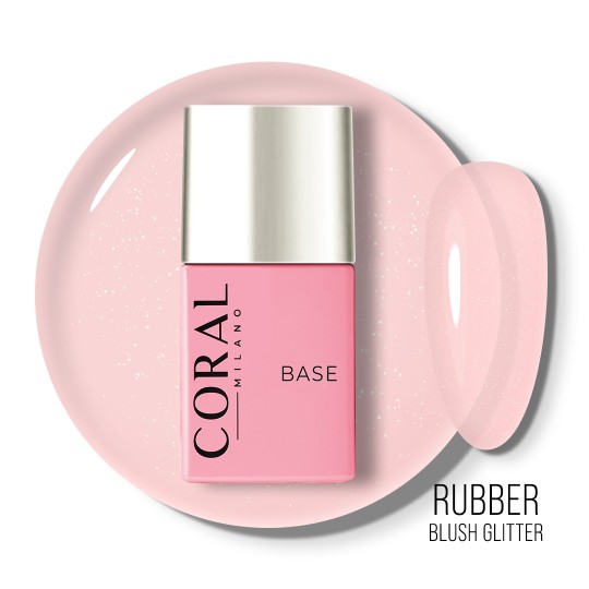 Base Rubber Blush Glitter 18ml