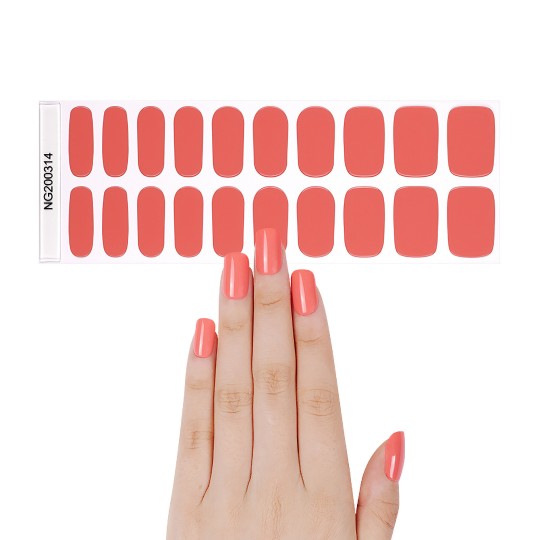 CORAL POP UV Gel Stripes - 120