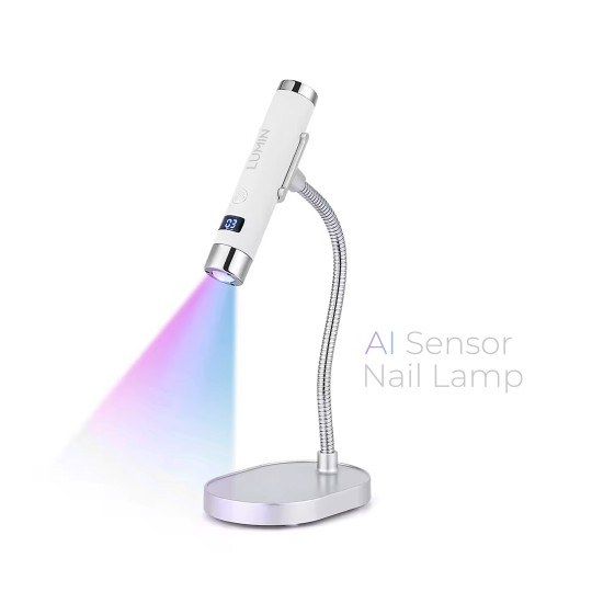 LUMIN A1 Lampada UV Led Portatile con AI 5W - WHITE