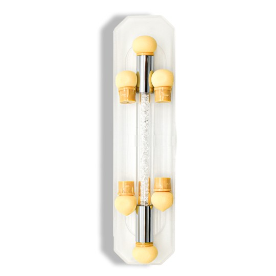 White Baby Boomer Decoration Brush - Kit