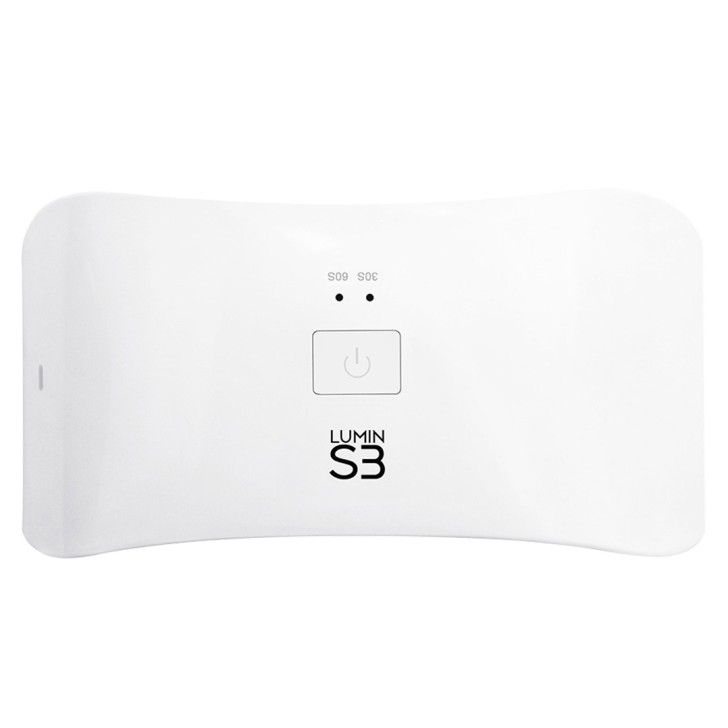 Lámpara LED UV LUMIN S3 24 compatta compacta con temporizador, sensor automático