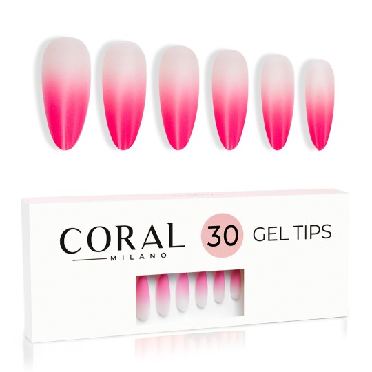 GEL TIPS - AMANDE 30 PIÈCES