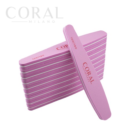 LIMA BUFFER OVALE 10 PEZZI - ROSA 100/180