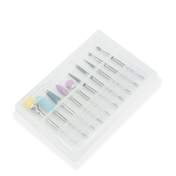 KIT PUNTE FRESA - 10 PUNTE DRY MANICURE & CUTICLES 10