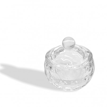 Bicchierino con Coperchio in Vetro Cerchio