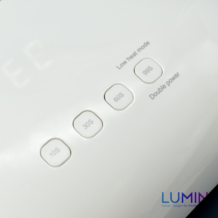 LUMIN QUARTZ Q3 UV LED 48W con Display, Timer, Sensore automatico