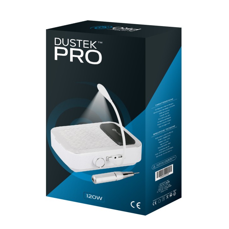 Aspiratore Dustek PRO 120W include Manipolo Fresa e Lampadina LED