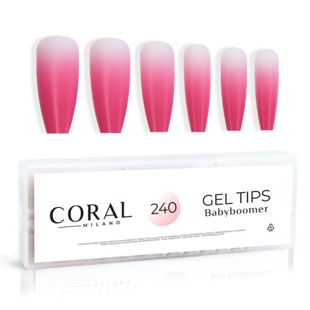 GEL TIPS - BABYBOOMER BALLERINA 240PZ