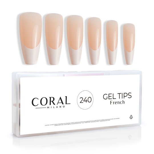 GEL TIPS - BALLERINE 240 PIÈCES