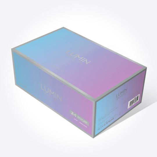 LUMIN QUARTZ Q1 UV LED 48W con Timer, Sensore automatico 2