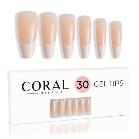GEL TIPS - BALLERINA 30PZ
