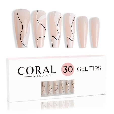 GEL TIPS - BALLERINA 30PZ Rhyme