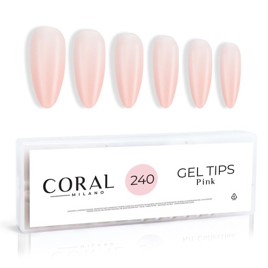 GEL TIPS - MANDORLA 240PZ