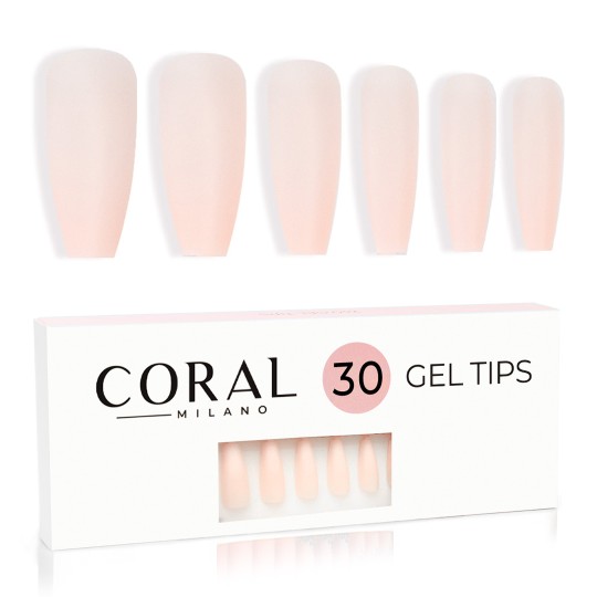 GEL TIPS - BALLERINA 30PZ