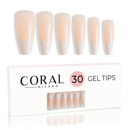 GEL TIPS - FRENCH BALLERINA 30PZ