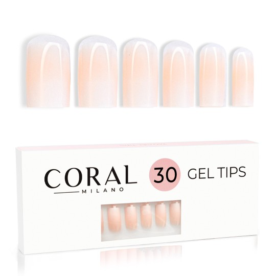 GEL TIPS - BABYBOOMER SQUARE 30PZ